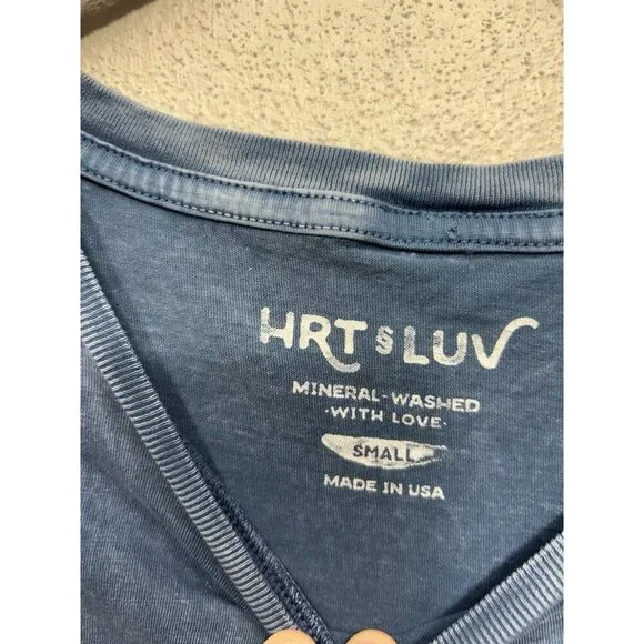 Hrt & Luv T-Shirt Dress Small Nashville Music City Cowboy Rodeo USA Country - Picture 4 of 5